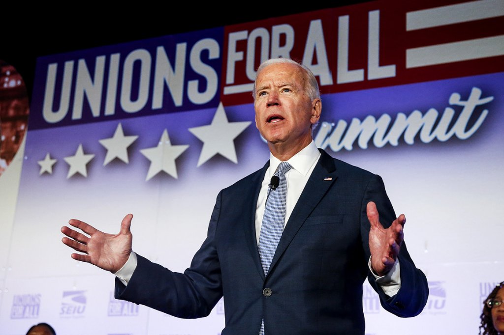 President Biden held secret meeting with 39 union leaders in Delaware over the weekend