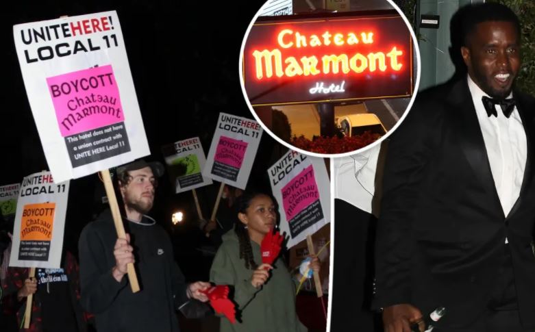 A-listers Shamelessly Pass by Union Protesters to Attend Jay-Z’s Oscar Bash